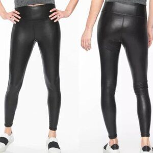 Athleta vegan leather legging XS